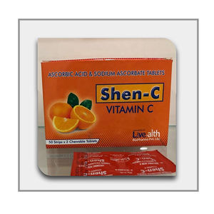 Vente en gros d'extrait de plantes ayurvédiques Vitamine C Comprimés à croquer Inde Immunité plus forte Antioxydant Boost Healthcare Supply - Product Image 4