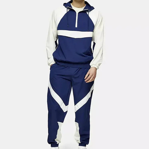 Chándal de sudor con logotipo personalizado, ropa de calle, cortavientos pakistaní, conjuntos de dos piezas para hombre, pantalones Cargo, chaqueta de talla grande impresa - Product Image 2