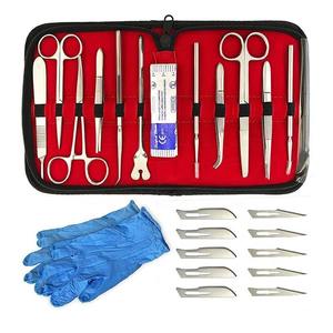 Kit de formation de suture chirurgicale pour étudiants en médecine Kit d'outils de ciseaux à aiguilles pour la pratique de la suture Équipement d'enseignement - Product Image 6