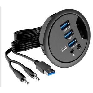 USB HUB PRO USB 3.0 and <b>Type</b> <b>C</b> Hub with 5GBPS Speed Data Transfer Splitter Function Made of Aluminium Alloy Computer <b>Adapter</b> - Product Image 1