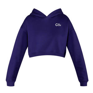 Último Precio en Tops Femeninos, Sudaderas con Capucha de Felpa para Mujer, Talla Grande, Sudaderas Cortas con Capucha para Mujer - Product Image 4