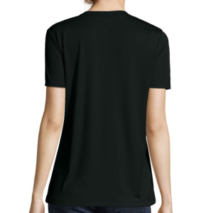 Camisetas de Verano para Mujer, Estampadas con Transferencia de Calor, Cuello Redondo, Manga Larga, Corte Ajustado, Antiarrugas, Transpirables, Tejido Jersey, Casual - Product Image 5