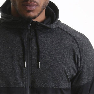 Sweat à capuche à carreaux uni teint 350GSM 100% coton imperméable respirant style fin cordon surdimensionné pour l'hiver décontracté confortable unisexe - Product Image 6