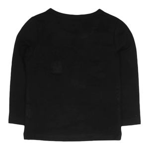 Camiseta de Manga Larga para Niños - Negra - Product Image 4