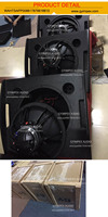 Moniteur de scène passif de 15 pouces pour scène de concert, haut-parleur, haut-parleur avec subwoofer line array