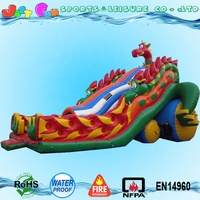 Toboggan géant gonflable sur le thème du dragon avec les meilleurs prix