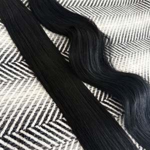 ผมต่อแบบเทปอิน บราซิลเลี่ยน เรมี่ สีดำสนิท 8 นิ้ว แบบ Pre-Bonded Single Drawn - Product Image 4