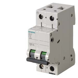Pour Siemens 5SL42067RC Disjoncteur MCB bipolaire 6 A" - Product Image 1
