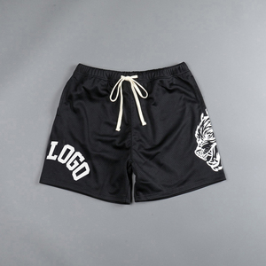 2025 hommes mode séchage rapide multicolore sport Shorts nouveau pantalon de plage maille quarts polyester élasthanne tricoté méthode de tissage - Product Image 3