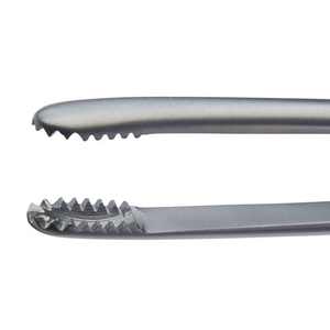 Forceps à tissus de haute qualité Treves, manuel, en acier inoxydable allemand, pour chirurgie générale, certifié CE ISO13485 - Product Image 4
