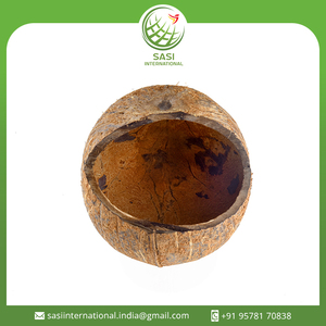 Cuencos para mascotas de cáscara de coco natural hechos a mano y comederos redondeados para pájaros ecológicos para uso alimentario - Product Image 2