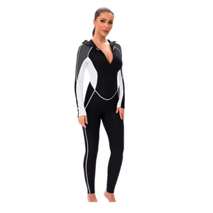 ชุดว่ายน้ำแขนยาวชิ้นเดียวของผู้หญิงที่ป้องกันแสงแดดชุดว่ายน้ำมุสลิมแบบอนุรักษ์นิยม - Product Image 1