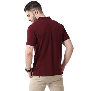 100% algodón mejor calidad y precio barato moda manga corta Casual personalizado Color sólido hombres Polo orientado a la exportación - Product Image 3