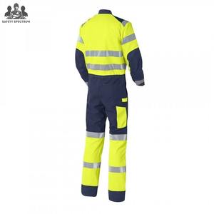 Combinaison de travail unisexe respirante, imperméable, à séchage rapide, en polyester de haute qualité, couleurs et logo personnalisables - Product Image 4