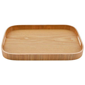 Bandeja de bambú pulida suavemente, esquina decorativa, electrodomésticos de cocina de frutas, decoración Flexible, Picnic, restaurante de fiesta de boda al aire libre - Product Image 6