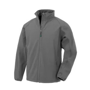 Veste softshell recyclée pour homme, équipement de randonnée durable et sac étanche, vêtements d'aventure en plein air écologiques - Product Image 4