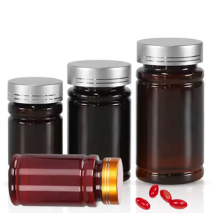 Factory Directed Hot Items <b>Pill</b> Bottle 100ml 150ml PET Medicine Packaging for <b>Capsule</b> Vitamin Bottle With Plastic Cap - Product Image 2