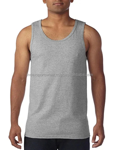 Top de gimnasio para hombre de talla XL hecho a medida, camiseta sin mangas de poliéster transpirable para entrenamientos de verano, carreras con logotipo personalizado impreso - Product Image 5