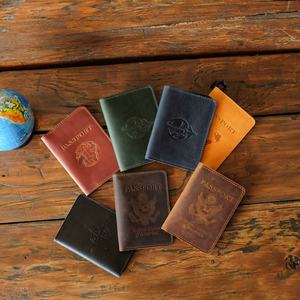 Porte-passeport en cuir cadeau de Noël pour femme portefeuille de voyage pour femme étui PTH-0097C - Product Image 6