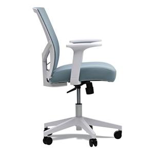 Alera ALEWS42B77 Chaise de travail ergonomique 17,32 à 21,1 pouces. Supports de dossier en maille bleu Seafoam pour siège, capacité de 275 lb, confortables et pratiques - Product Image 3