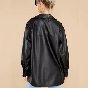 Veste en cuir de mouton grande taille pour femmes automne et hiver vêtements d'extérieur de moto avec fonction respirante en gros pour dames - Product Image 6
