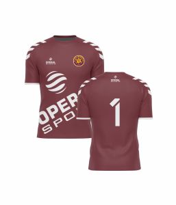 Camiseta de fútbol Retro Vintage de manga larga personalizada al por mayor camisetas de fútbol de cuello redondo de alta calidad ropa de fútbol por sublimación - Product Image 4