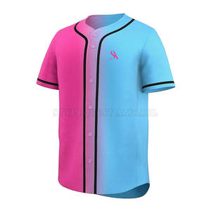 Maillot de baseball/softball personnalisable, dernier style, respirant, séchage rapide, 100 % polyester – Créez votre propre option de vente en gros - Product Image 1