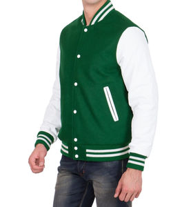New best Arrival <b>Men</b> Versity <b>Jacket</b> Hight Quality Fleece Custom Baseball Letterman With Custom Made Design Versity <b>Bomber</b> <b>Jacket</b> - Product Image 5