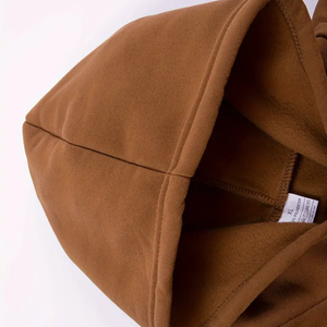 เสื้อสเวตเชิ้ตแบบสวมหัวมีฮู้ดสำหรับผู้ชายเสื้อกีฬาลำลองผ้าคอตตอนสีพื้นสำหรับฤดูใบไม้ผลิและฤดูหนาว100% - Product Image 3