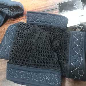 Nuevo diseño tejido a mano para hombres musulmanes sombrero de oración Kufi Kopiah hecho con 100% algodón Premium se siente más suave y cómodo sombrero musulmán - Product Image 5