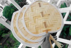 Handfan en bambou écologique-Durable et élégant en grande quantité prêt à exporter des fournisseurs du Vietnam avec la meilleure affaire - Product Image 3