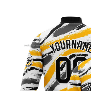 แจ็กเก็ตสีดำทันสมัยทันสมัยปรับแต่งได้พร้อมด้วยคอตั้ง MCACVJ-242ปักด้านหน้า - Product Image 3