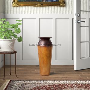 ชุดแจกันโลหะสีเงินทันสมัยพร้อมรูปทรงหกเหลี่ยมและพื้นผิวที่สมบูรณ์แบบสำหรับการเน้นบ้านอย่างมีสไตล์ - Product Image 6