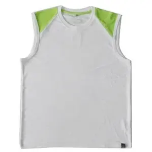 Men's Vest Top Quality Solid Color Cotton/Polyester Fabric Knitted Custom Logo Plus Size Men's Casual Sleeveless Fashion Wear
