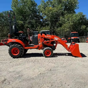 Kubota BX23SLB 4WD Diesel Agricultural Wheel Tractor with New Engine Gearbox Pump and Motor Automatic - Product Image 1