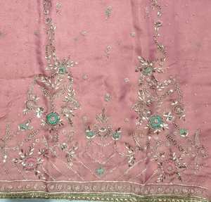 Diseñador moderno sin coser bordado a mano Salwar Kameez mujeres fiesta tradicional india protección solar de alta calidad - Product Image 2