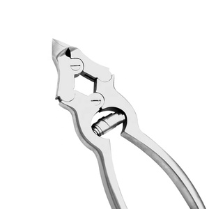 Pince à ongles professionnelle pour podologie, coupe-ongles en acier inoxydable, coupe-ongles aiguisé, OEM, pince à double action, 16 cm - Product Image 1