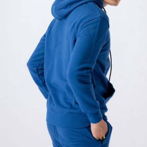 Nouvel ensemble deux pièces personnalisé 2025 pour homme, survêtement de sport d'hiver, course à pied, grande taille, léger, polyester/nylon, streetwear, à capuche - Product Image 4