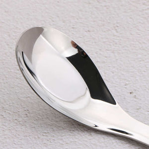 High Quality Hotel Restaurant Classic Reusable <b>Table</b> <b>Spoon</b> Durable Metal Stainless Steel Soup <b>Spoons</b> - Product Image 5