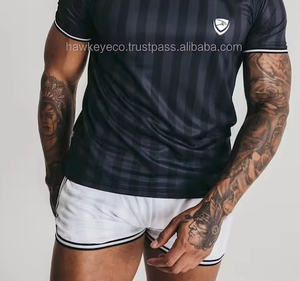 เสื้อยืดกีฬาแบบซับลิเมชั่นสำหรับผู้ชาย ปี 2025 สำหรับกีฬารักบี้ ฟุตบอล และคริกเก็ต พร้อมโลโก้แบบกำหนดเองสำหรับผู้ชาย - Product Image 4