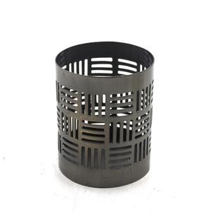 Nouveau support votif en verre rond de qualité nouveau Design or mosaïques couleur pot de bougie pour la décoration de salon à la main - Product Image 6