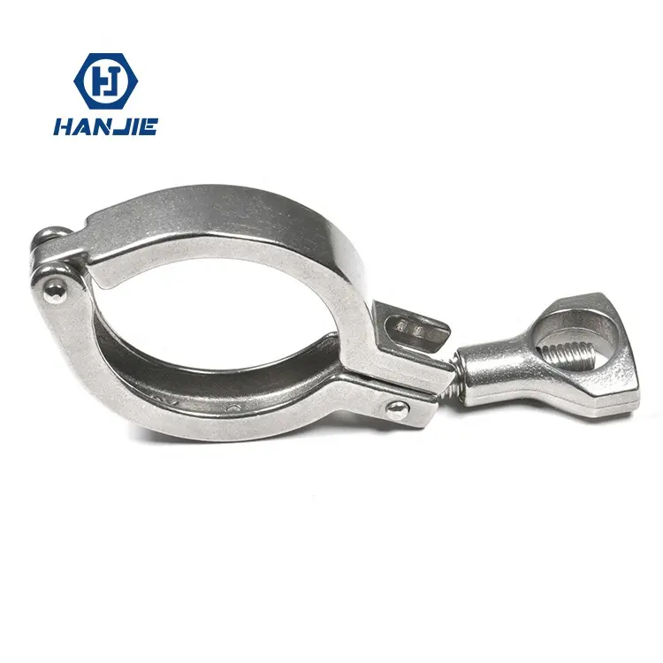 Hanjie Supply Sanitary Stainless Steel SS316 SS304 Pipe 2" 3" 4" Heavy Duty Tri Clamp