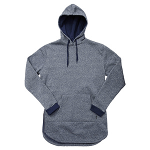 Streetgrace Custom Women's Longline Hoodie OEM Support Breathable Oversized Pullover Private Label Lined Cotton <b>Blend</b> - Product Image 4