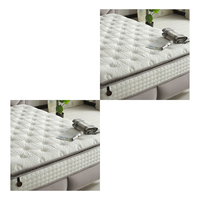 Matelas à ressorts ensachés de luxe moderne Berfa, taille King, avec mousse à mémoire de forme en gel pour la chambre à coucher - Sommeil de haute qualité