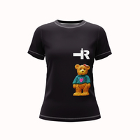 Fabricant de t-shirts en denim et flanelle imprimés pour femmes, avec des options de coupe classique et slim, tissu de haute qualité