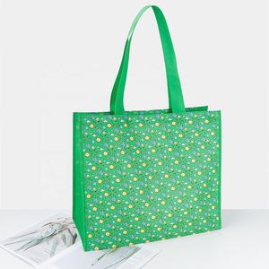 Bolsa de Compras de Tela No Tejida con Cierre de Botón y Gancho - Product Image 2