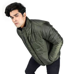 2025 personalizado con capucha de diseñador pesado Puff Abrigo acolchado de gran tamaño para hombres abajo burbuja hombres brillante chaqueta acolchada para hombres - Product Image 4
