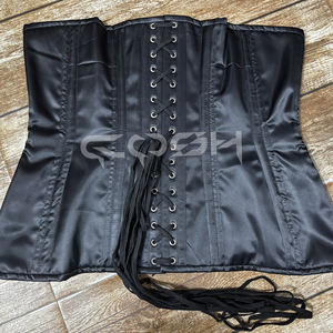Corset de fête personnalisé par le fabricant, sous-bustier, à baleines en acier, imprimé zombie, style Dark Art, sculptant le corps, pour Halloween - Product Image 6
