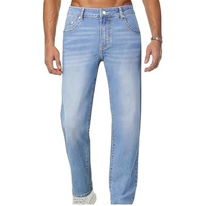 Venta caliente Nuevo Diseño Hombres Pantalones de mezclilla Ropa de calle Transpirable Slim Fit Personalizado Hombres Blue Jeans Pantalones de mezclilla Precio de fábrica - Product Image 1