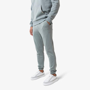 Survêtement de jogging pour homme de haute qualité, couleur unie, 100% coton, logo personnalisé, style streetwear, pull ample - Product Image 3